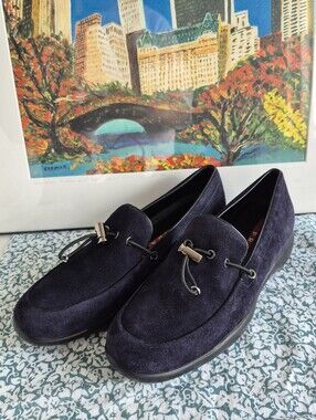 NEW ★AUTHENTIC PRADA  suede Shoes
